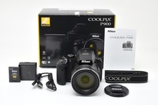 [Almost Unused] Nikon COOLPIX P900 16MP 83x Zoom Wi-Fi Digital Camera From JAPAN