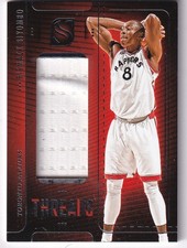 2024-25 Panini Silhouette NBA No. THR-BBY Bismack Biyombo Game-Worn Patch