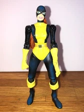 1997 Toy Biz Marvel X-Men Jean Grey Yellow and Black Phoenix Action Figure Loose