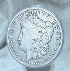 1882-O Authentic Morgan Silver Dollar .90 Silver