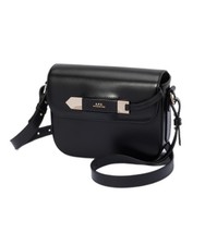 A.P.C. Sac Charlotte Small Shoulder Bag Black PXBMW-F61787 Leather Portugal