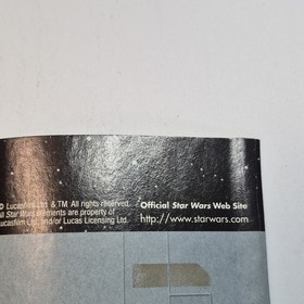 1999 LEGO Star Wars 7110 Landspeeder Instructions Manual Book Only Vintage
