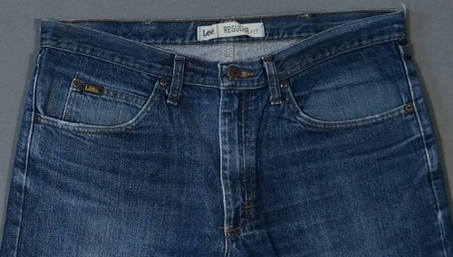 VH15415 FANTASTIC **LEE** REGULAR FIT STRAIGHT LEG JEANS 36X30 (msr 36"x30") - Picture 2 of 6