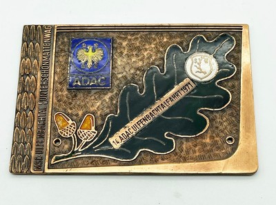 ADAC Plakette 1971 der 14. Ulfenbachtalfahrt Unterschönmattenwag Automobilia 
