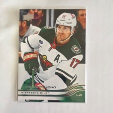 Upper Deck 2025-26 Series 1 Marcus Foligno Minnesota Wild #84 Hockey Card