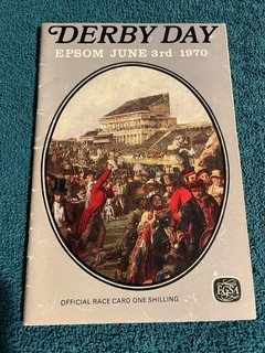 1970 Epsom Derby Nijinsky Lester Piggott / Vincent O’ Brien Gyr Stintino Vgc