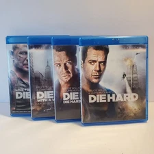 Die Hard 1-4 Blu-ray Lot, Bruce Willis