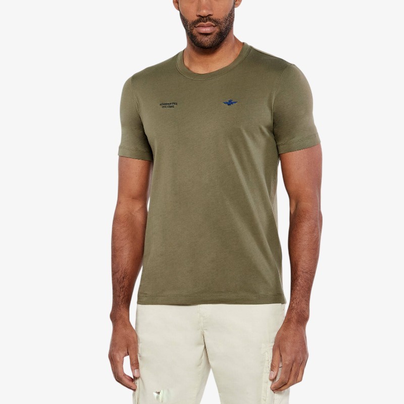Мужская футболка Aeronautica Militare TS2429 Military Green PE25 14390₽