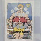 1989 O-Pee-Chee Nintendo Glass Joe Unscratched Scratch-Off Card NES Vintage