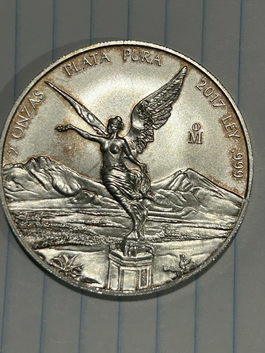 Mexican Libertad 2 oz Precious Metal Content per Unit Silver