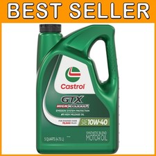 GTX High Mileage 10W-40 Synthetic Blend Motor Oil, 5 Quarts 29.33 per gallon