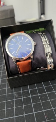 Joseph Abboud Leather Mens Watch