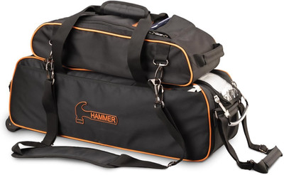 Premium Slim Triple Tote with Shoe Pouch