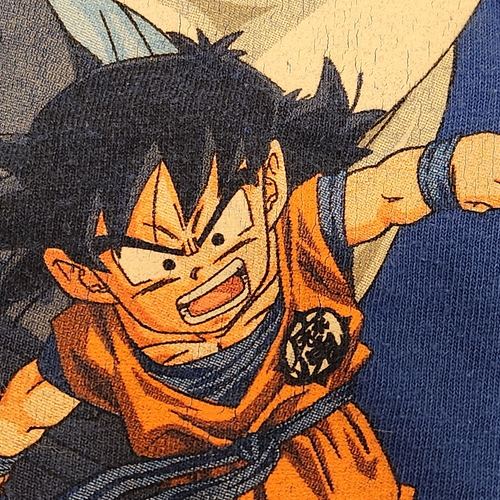 Camicia Ripple Junction Dragon Ball Z adulto blu medio manica corta grafica Goku - Foto 7 di 12
