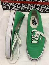 Vans VII Lo Pro neon Green Size men 7 US women trainer sneaker footwear lace up 