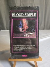 Blood Simple VHS Brand New Factory Sealed Watermarks MCA Universal