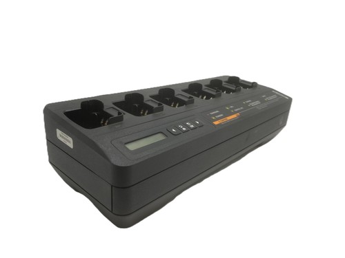 Motorola PMPN4283A Impres 2 6-Bay Charger W/ Display Module No AC Adapter