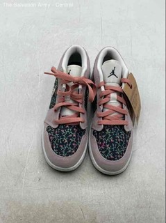 Nike Girls Air Jordan 1 Low SE GS Multicolor Floral Sneaker Shoes Size 5.5Y