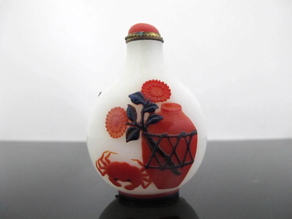 Glass Antique Chinese Snuff Bottles for sale | eBay