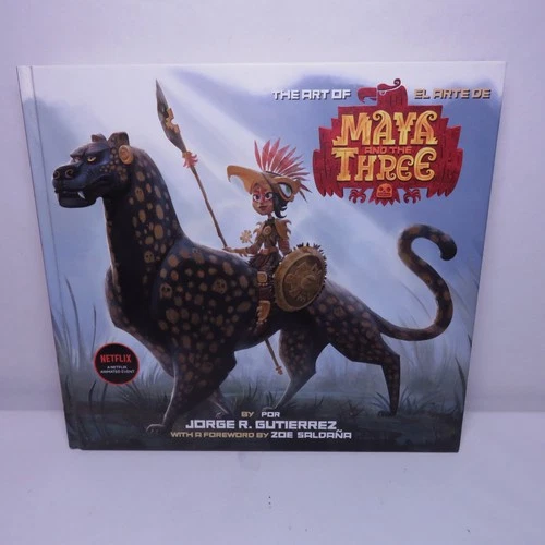 Art of Maya and The Three by Jorge Gutierrez (2021 Hardcover) OOP Art Book
