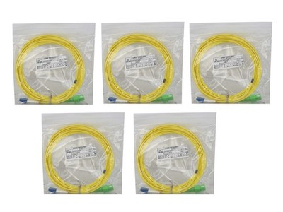 5x Cable Patchcord Fiber Optic LC/UPC SC/APC SM G657a1 DX 3.0mm LSZH 5m New