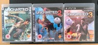 Uncharted 1, 2 & 3 Trilogy - PlayStation 3 - Complete - Excellent Condition.