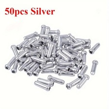 50PCS Bicycle Cable End Caps Aluminum Brake Shifter Wire Tips Bike Ferrules