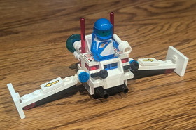 LEGO Space: Twin-Winged Spoiler (6828), complete, no manual, no box, no xtra pcs