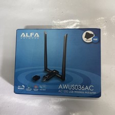 Alfa AWUS036AC 802.11ac 867 Mbps Long Range WiFi USB Adapter DUAL BAND 2.4/5 GHz