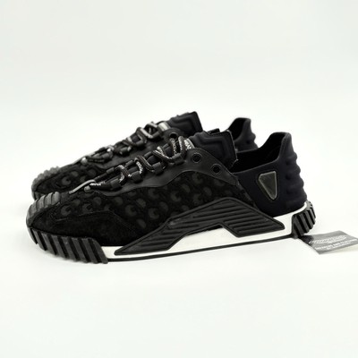 Size 44 (11 US) - Dolce & Gabbana NS1 Low Top ' Black White ' | GREAT CONDITION!
