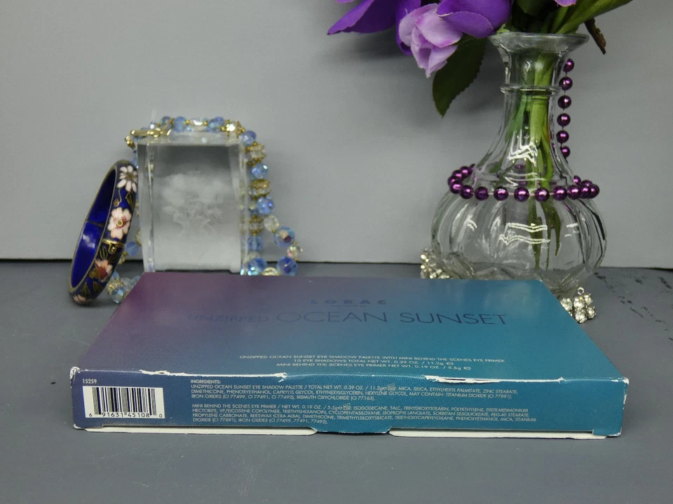 Lorac Unzipped OCEAN SUNSET EyeShadow Palette + Primer 2017 Limited Edition NIB - Image 4 of 4