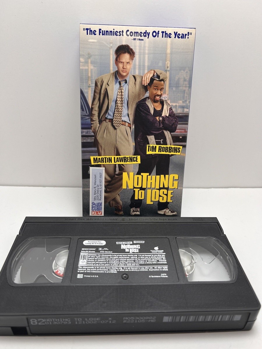 Nothing to Lose (VHS, 1998) Martin Lawrence Tim Robbins