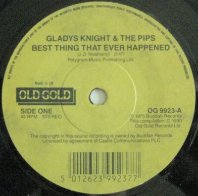 Gladys Knight And The Pips - Best Thing That Ever Happened / Baby Don't Chang...