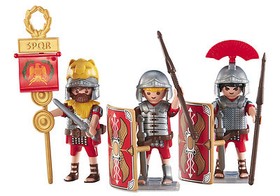 Playmobil 9 Roman Soldiers Legionaries 3 sets 6490 - Army Addon Bundle Figures