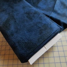 By The Yard, 108" Wide Quilt Back Navy & Blue, $3.99 Ships Any Amount Of Fabric