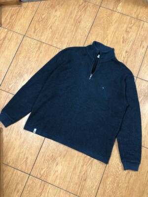 Quiksilver Vintage Cotton Polyester Knit Crew Neck Sweater