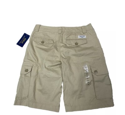 Polo Ralph Lauren Boys Khaki Chino Cargo Shorts 14 - Main Image
