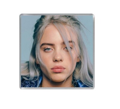 Billie Eilish schöne Tischuntersetzer Vintage klassisch Bier Kaffee Tee Getränk Tasse Matte