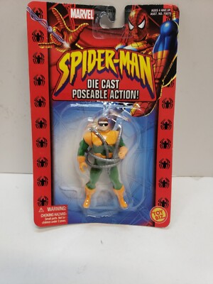 Marvel Spiderman Dr Octopus 3” Die Cast Posable Action Figure 2002 Marvel Spiderman Dr Octopus 3” Die Cast Posable Action Figure 2002