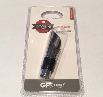 GP & me Sommelier Wine Pourer Stainless Steel