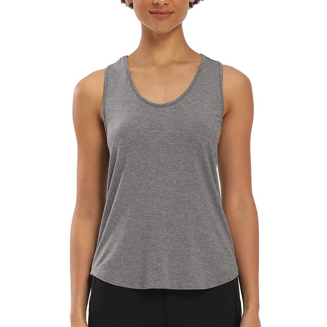 womens sleeveless workout tops