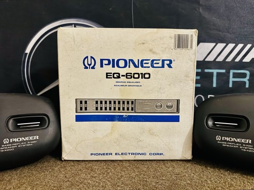 NEW PIONEER EQ-6010 Samochodowy korektor graficzny Vintage - Zdjęcie 2 z 8
