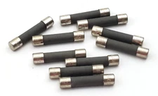 Lot of 10 Bussmann MDA20 250 Volt 20 Amp Slow Blow Ceramic Fuses 1/4" x 1-1/4"
