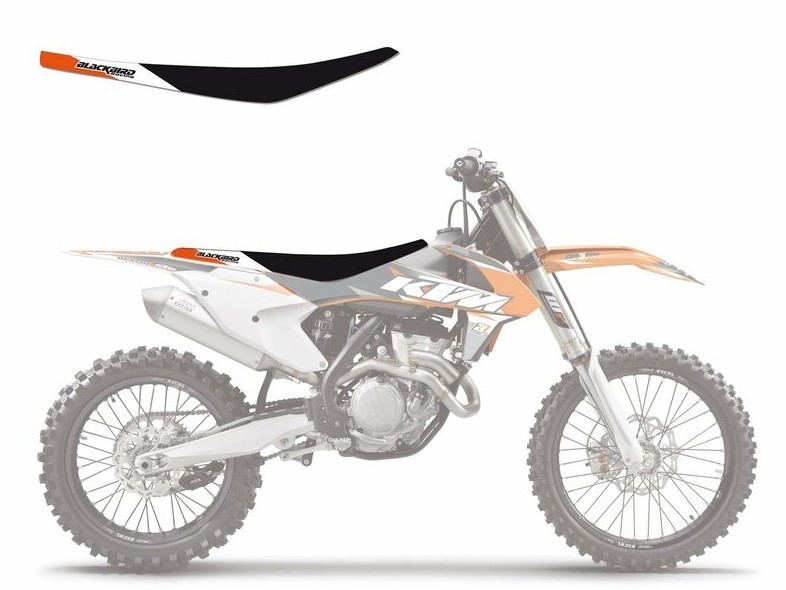 Housse de selle KTM Blackbird Dream Graphic 3 anti-dérapante pour SX-F et EXC-F