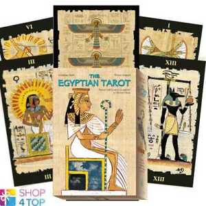 The Egyptian Cartas Tarot Libro Juego Esoterico Adivinacion Lo Scarabeo Nuevo Ebay