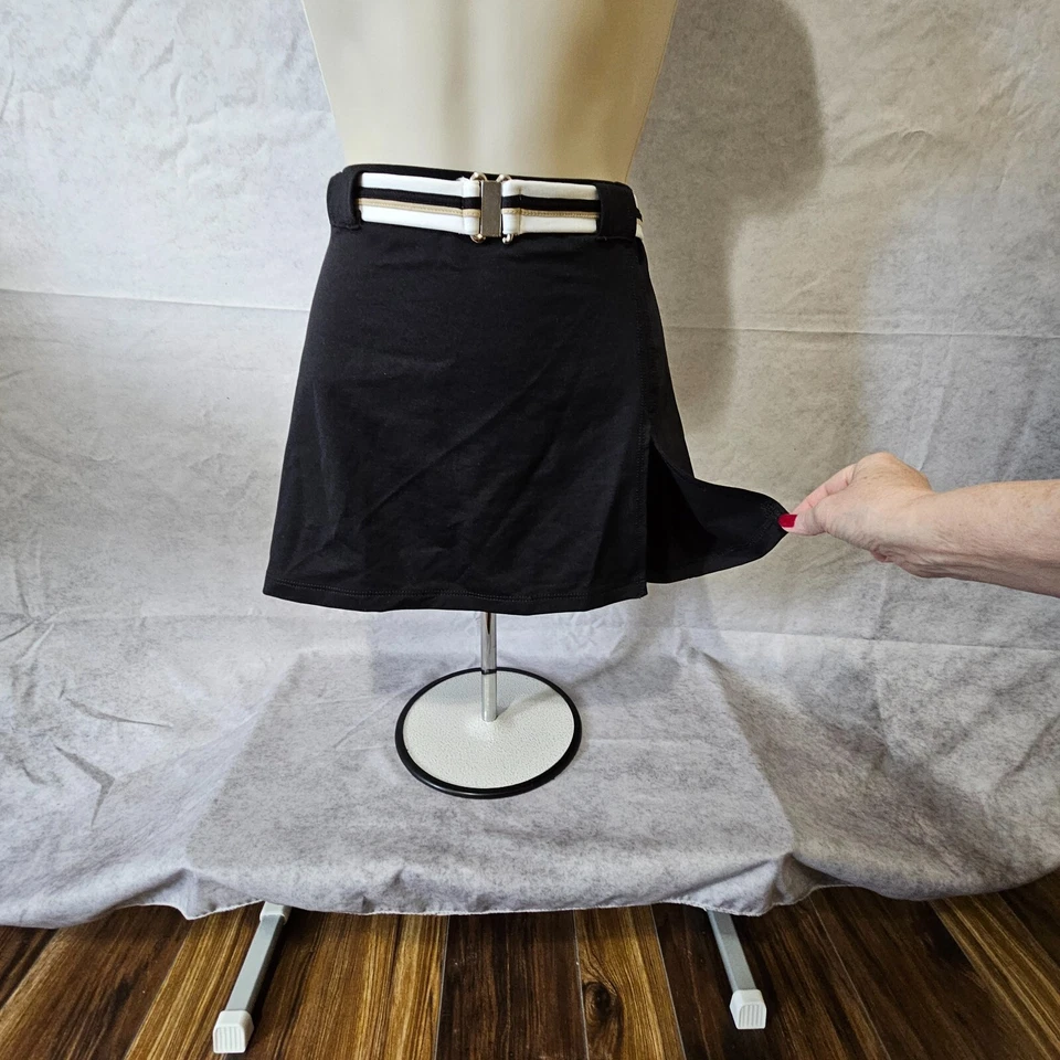 Falda de natación negra vintage JAG pareo encubrimiento talla pequeña Foto 4 de 4