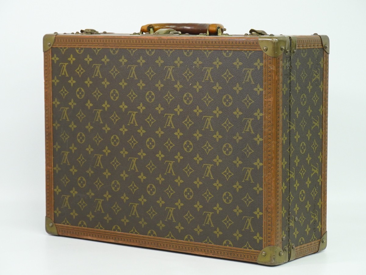 Louis Vuitton Bisten 50 M21328 Monogram Canvas Trunk Travel Case