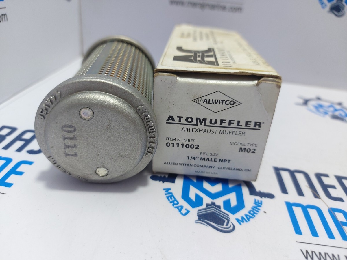 Atomuffler M02 Air Exhaust Muffler 1/4