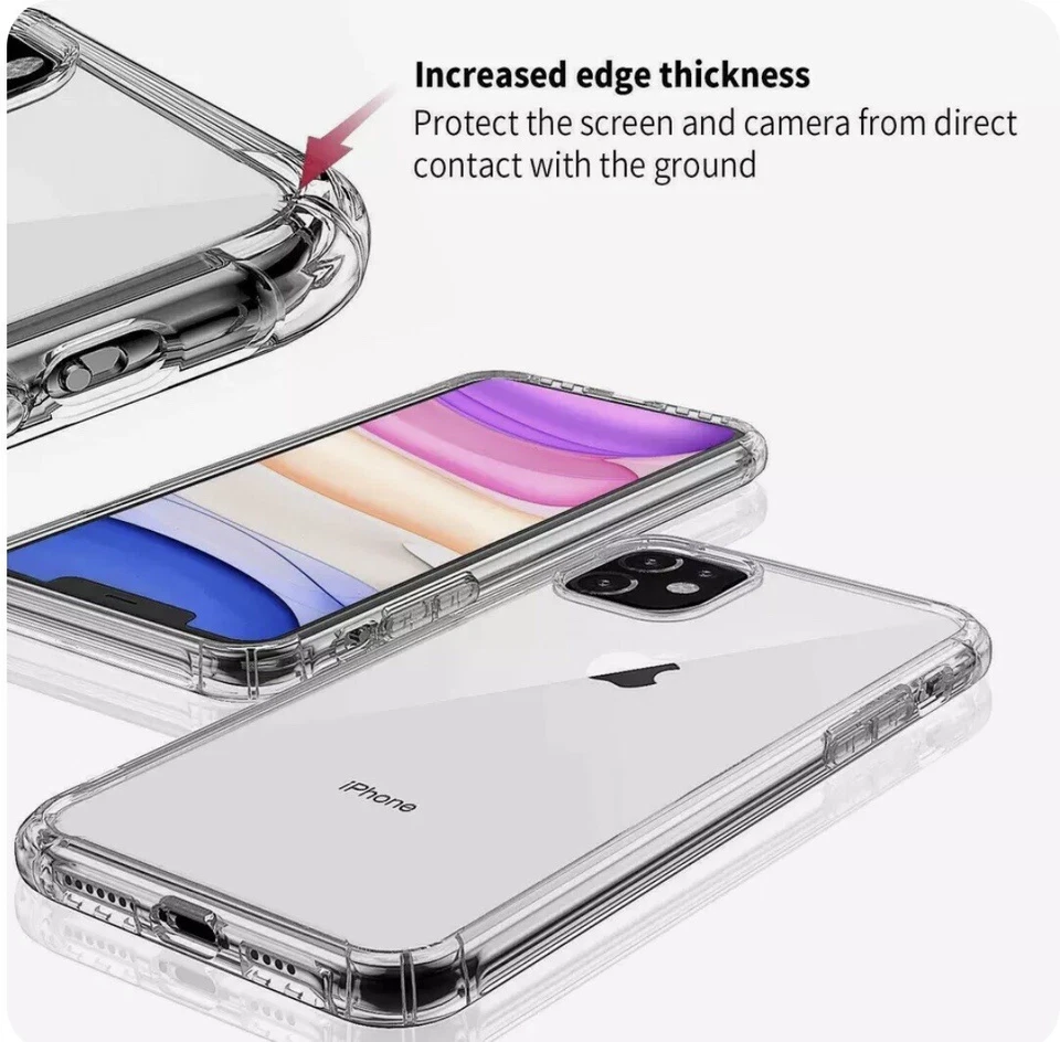 Gorilla Hard Case for iPhone 11 14 13 Pro max XR 12 SE Tough bumper Phone Cover - Image 3 of 4