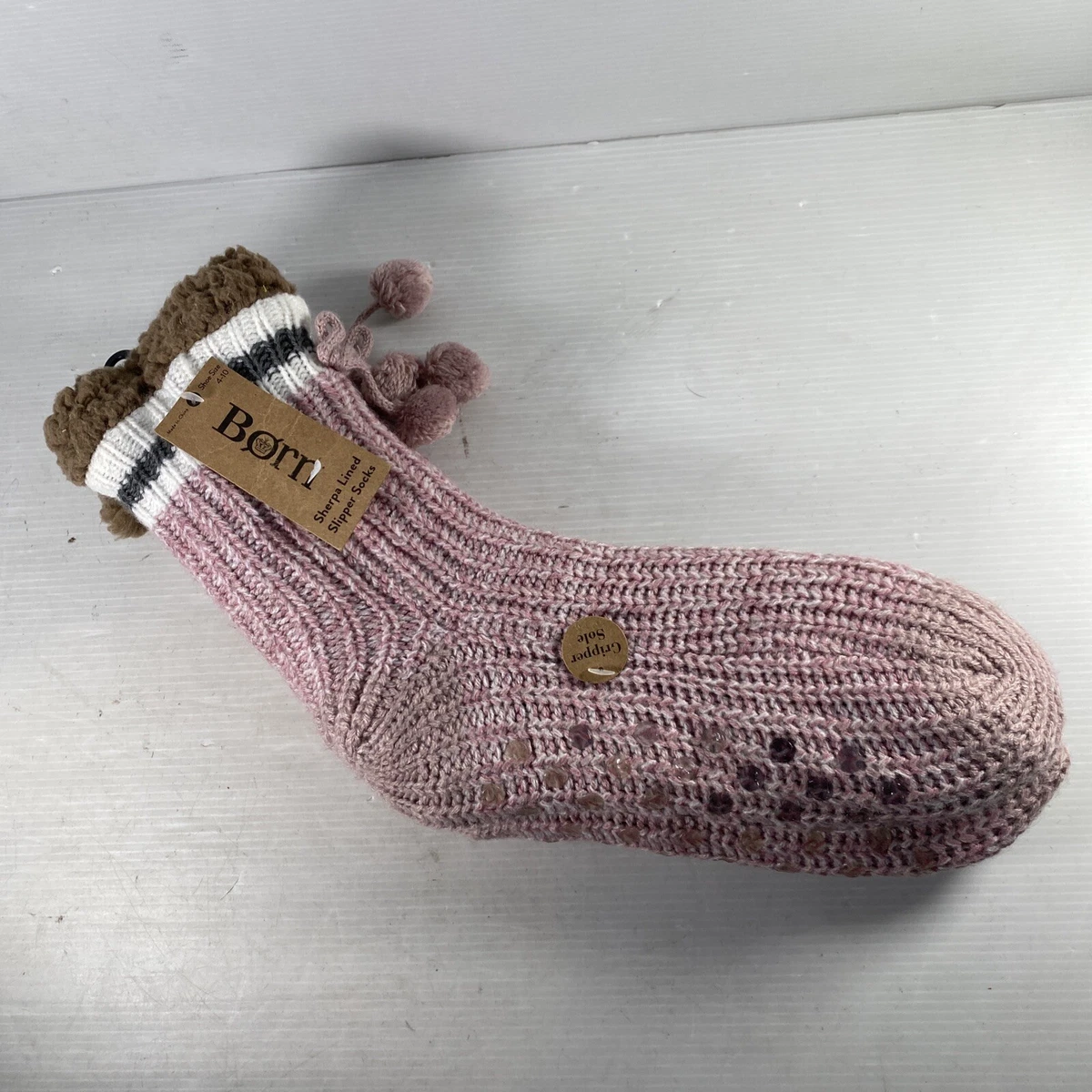 Born slipper best sale socks